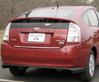 TOYOTA PRIUS NHW20 03- Liftback Listwa CHROM KLAPA