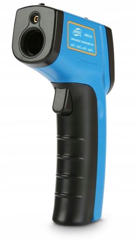 PIROMETR TERMOMETR LASEROWY BEZDOTYKOWY NA PODCZERWIEŃ EMISYJNOŚĆ -50+530°C na Arena.pl