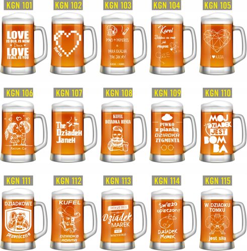 duży KUFEL do Piwa na PREZENT z GRAWEREM napisem na Arena.pl