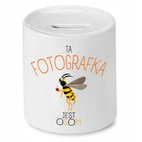 Skarbonka Dla Fotografa Jest Osom Prezent Z Nadrukiem Ze Zdjęciem