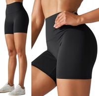 SPODENKI KRYJĄCE kolarki wysoki stan krótkie spodenki -KOLORY L/XL