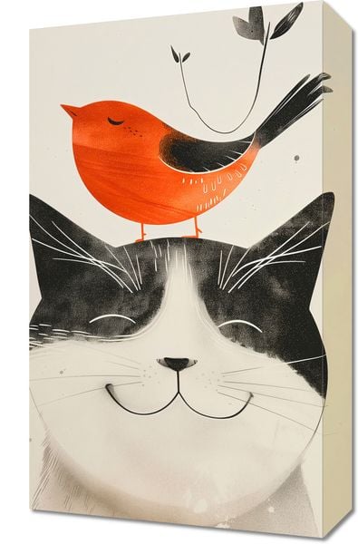 Obraz 30x50cm Pyzaty Przyjaciel zdjęcie 1