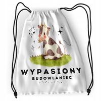 Plecak Dla Budowlańca Sportowy Szkolny Worek Torba Z Nadrukiem Ze Zdjęciem