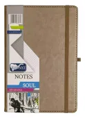 Soul Notes A5 Kratka Szary