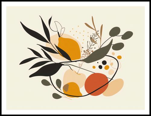 Plakat 100x75cm Botaniczny Wir na Arena.pl