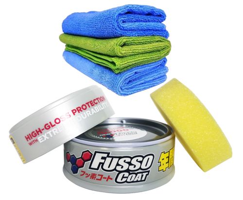 Soft99 Fusso 12 Months Wax Light + 3 Mikrofibry na Arena.pl