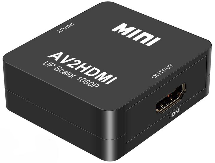 ADAPTER KONWERTER AV RCA CVBS CINCH DO HDMI 1080p zdjęcie 2