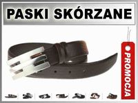 JBN BL 3/11 Pasek MESKI SKORZANY Klamra BLACHA 3c