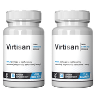 VIRTISAN : Męski Suplement z Muira Puama, Maca, Miłorząb 60 kaps