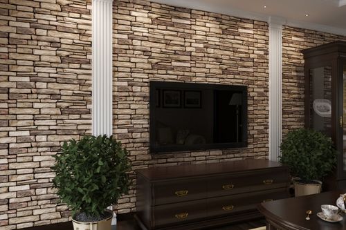 Panele Ścienne 3D PCV Kamień Naturalny - Natural StoneSlate na Arena.pl