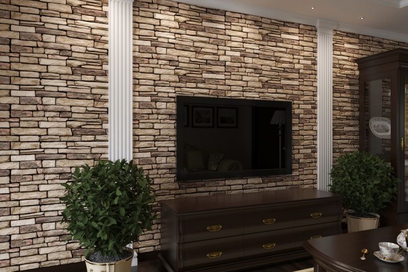 Panele Ścienne 3D PCV Kamień Naturalny - Natural StoneSlate zdjęcie 3