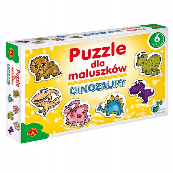 Puzzle dla maluszkow dinozaury 05424 zdjęcie 2