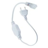 Zasilanie do taśmy LED TLA07NEO816 Greenie z wtyczką do kontaktu IP68 białe