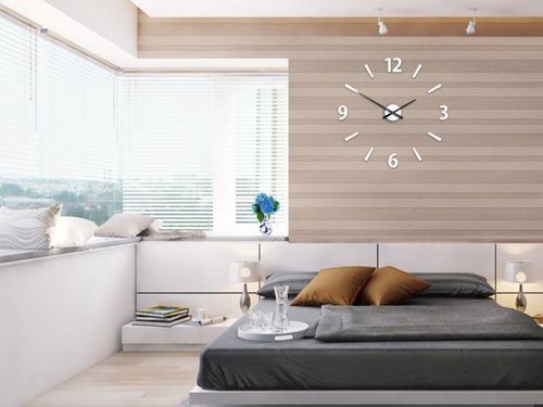 Zegar Klaus biały 75 cm na Arena.pl