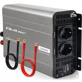 Przetwornica Qoltec MS 12V-230V 2500W USB