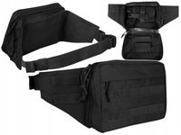 Torba biodrowa Saszetka Nerka Mil-Tec na broń krótką pistolet czarna