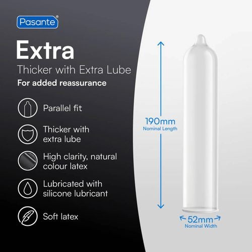 pasante extra condoms bulk packs 144 psc na Arena.pl