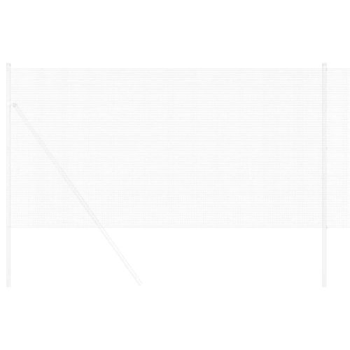 Spawana siatka ogrodzeniowa Srebrny 1.4 x 25 m Stal na Arena.pl