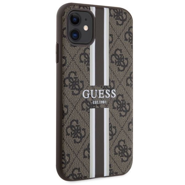 Etui Guess do iPhone 11, iPhone XR, Brązowy, MagSafe zdjęcie 4
