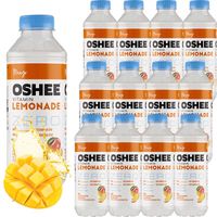 Oshee Vitamin Lemonade Zero Napój niegazowany mango 555 ml x 12 sztuk