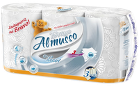 ALMUSSO Ręcznik papierowy 3-warstwowy BRAVO szary