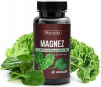 Skoczylas MAGNEZ 4 FORMY szpinak JARMUŻ wit. B6