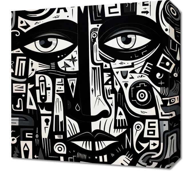 Obraz 40x40cm Labirynt Myśli zdjęcie 1