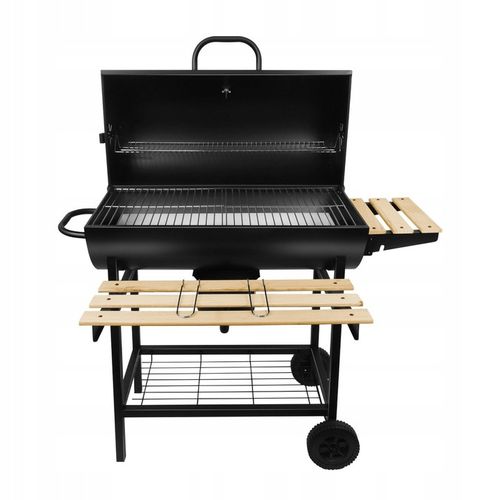 GRILL Z POKRYWĄ OGRODOWY WĘGLOWY DUŻY MARK ADLER ROAST 8.0 NA KÓŁKACH na Arena.pl