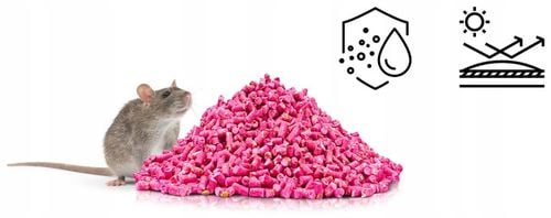 ULTRAMOCNA TRUTKA GRANULAT NA MYSZY I SZCZURY BROMADIOLON STRONG 1KG na Arena.pl