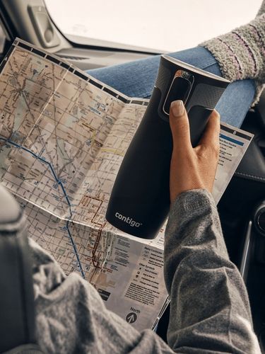 Kubek termiczny Contigo West Loop 2.0 470ml - czarny mat na Arena.pl