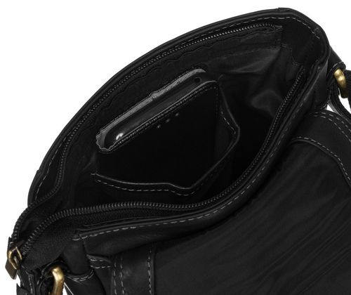 torba męska ze skóry naturalnej na ramię — peterson na Arena.pl