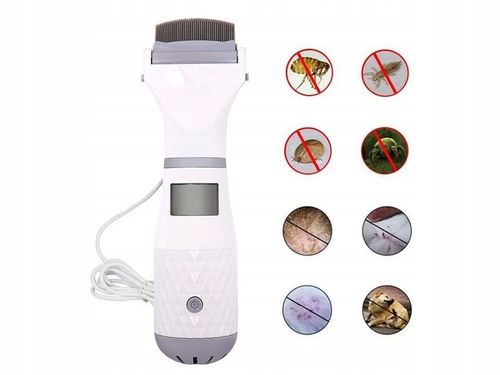 GRZEBIEŃ NA WSZY GNIDY USUWA PCHŁY ELEKTRYCZNY FILTR ODKURZACZ TERMINATOR na Arena.pl