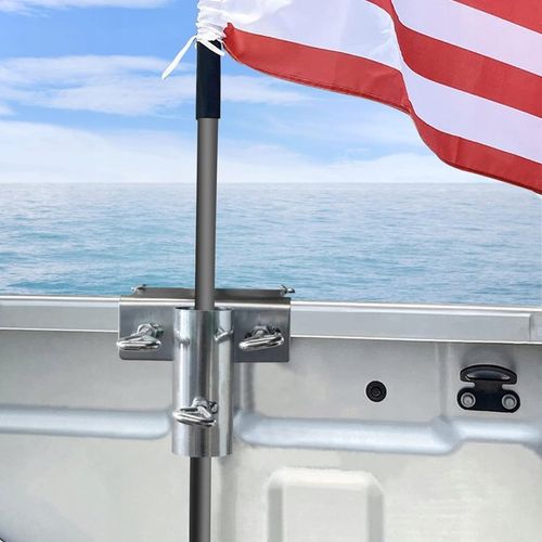 Uchwyt na FLAGĘ Parasol na balkon BEZ WIERCENIA do Poręczy Do Barierki na Arena.pl