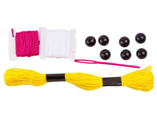 SÓWKA ZESTAW WYSZYWANKA, PLUSZAK DO SZYCIA DLA DZIECI na Arena.pl