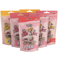 PRZYSMAKI DLA PSA TufTuf Mini Churros MIX SMAKÓW ZESTAW 6x100g