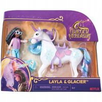 UNICORN ACADEMY AKADEMIA JEDNOROŻCÓW ZESTAW LALKA LAYLA JEDNOROŻEC GLACIER