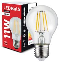 Żarówka filamentowa LED E27, 11W, 230V, ciepła. Retro MCE280 WW
