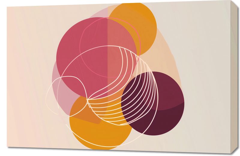 Obraz 90x60cm Przenikanie Ciepła zdjęcie 1