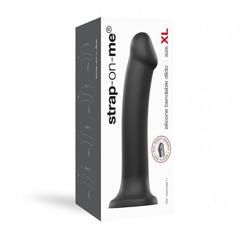 silicone bendable dildo double density black xl na Arena.pl