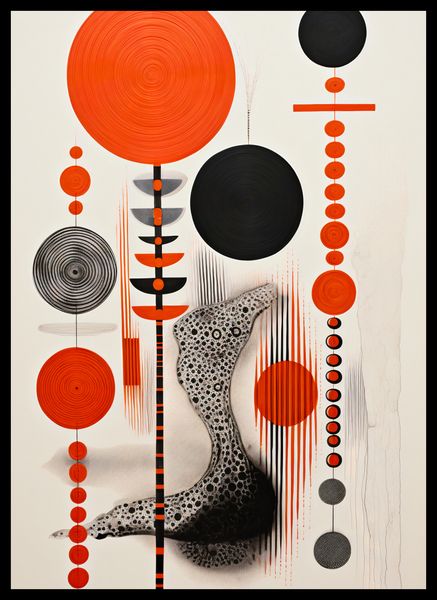 Plakat 39,5x55cm Kontrastowy Kosmos zdjęcie 2