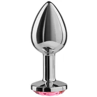 secret play korek analny aluminiowy fuksja 7 cm - elegancki design