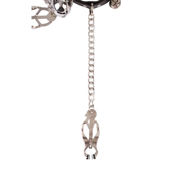 Master Control Collar with Nipple Clamps (H) zdjęcie 4