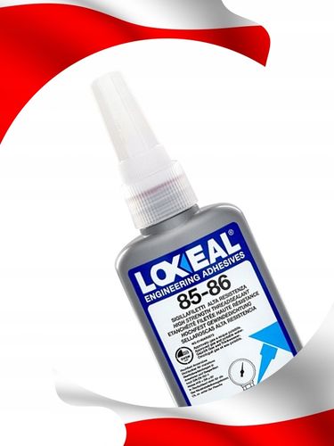 KLEJ DO GWINTÓW USZCZELNIAJĄCY LOXEAL 85-86 TRUDNO DEMONTOWALNY 50 ml na Arena.pl