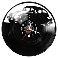 Zegar ścienny z płyty winylowej Volkswagen Beetle 1274.14