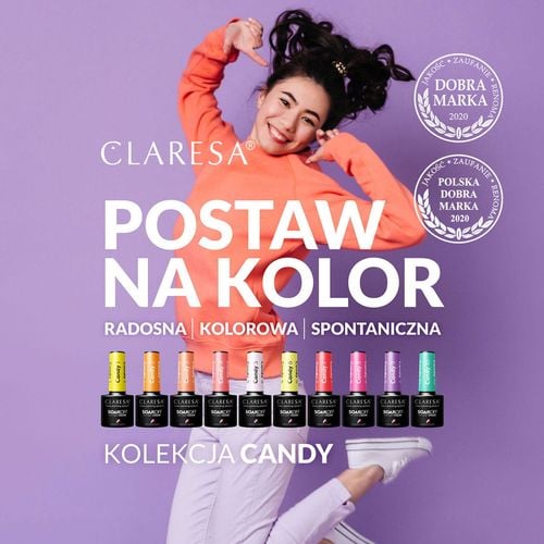 CLARESA Lakier hybrydowy CANDY 9 -5g na Arena.pl