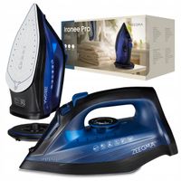 BEZPRZEWODOWE ŻELAZKO PAROWE 2600W 35 g/min CERAMICZNA STOPA 320ml