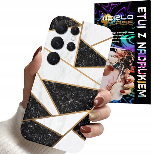 ETUI CASE DO SAMSUNG S24 ULTRA - MARMUREK GEOMETRIA WZORY DLA KOBIET na Arena.pl