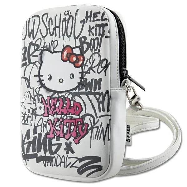 Torebka Hello Kitty Graffiti Kitty Head - biała zdjęcie 1