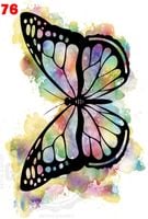 naprasowanka 13x18 motyl 10szt nr76