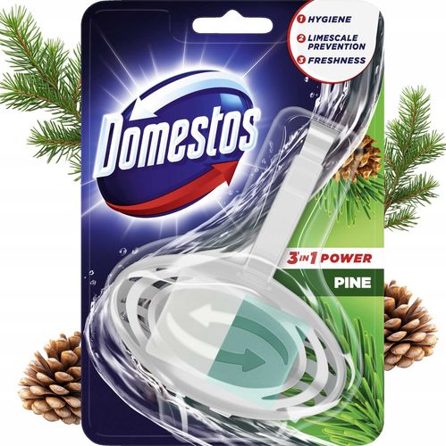 domestos kostka toaletowa wc 3w1 power pine 35g na Arena.pl